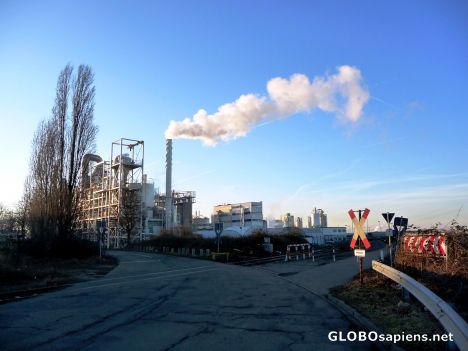 Postcard Industrial landscape 1
