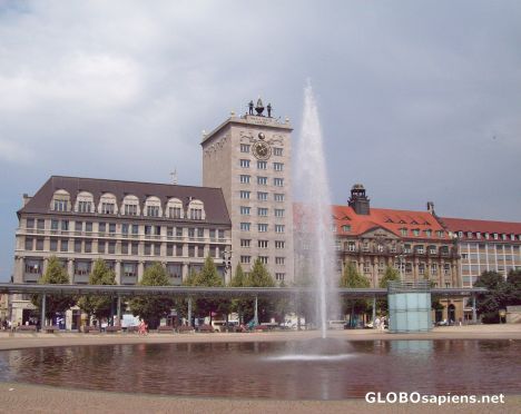 Postcard Augustusplatz