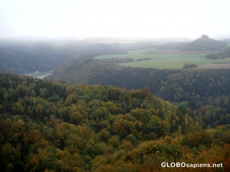 Postcard hiking in saxon switzerland
