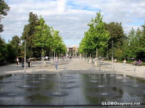Postcard Albertplatz