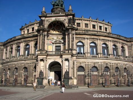 Postcard Semper Opera House