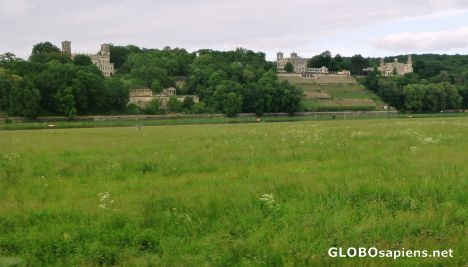Postcard The three Elbe palaces