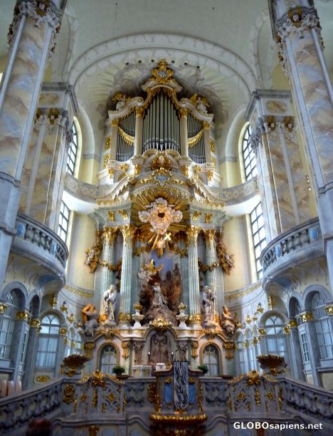 Inside the Frauenkirche