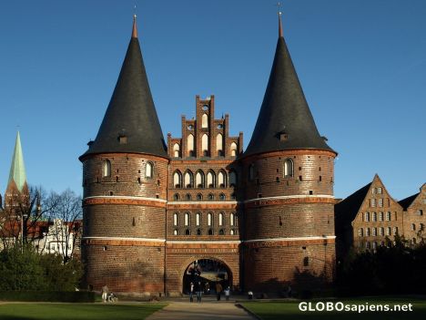 Postcard Holstentor