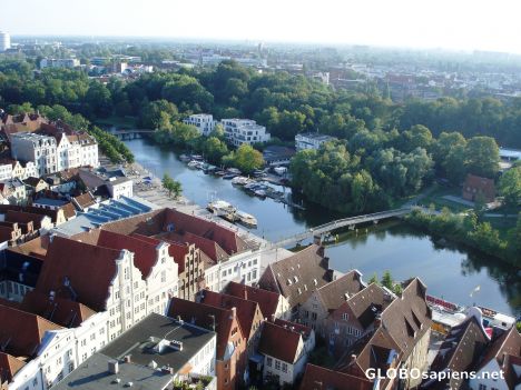 Postcard View from St. Petri tower