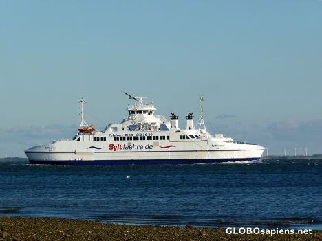 Postcard Sylt Ferry