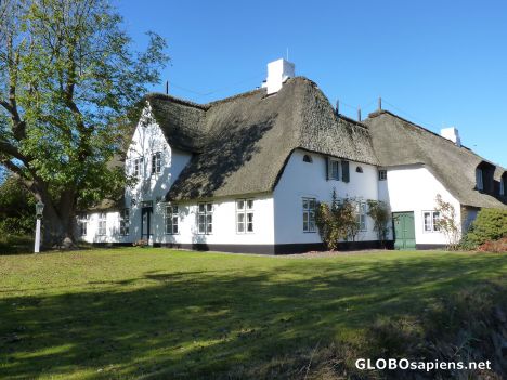 Postcard Frisian house in Keitum