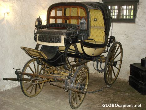 Postcard Goethe's coach