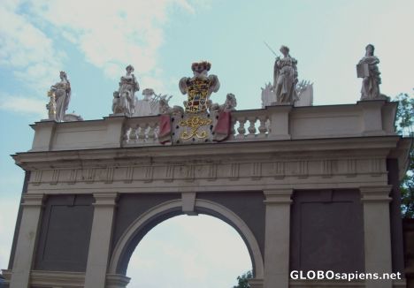 Postcard Castle Gate