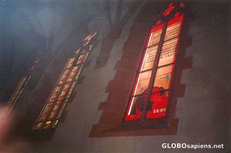 Postcard Stained Glass