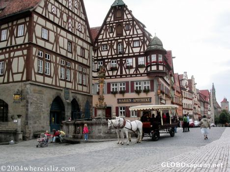Postcard Town Square