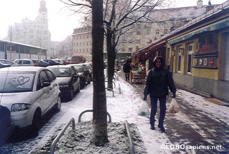 Postcard Shopping in Munich