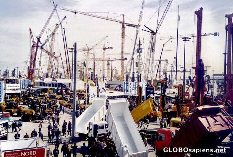 Postcard Muddle of Building Equipment