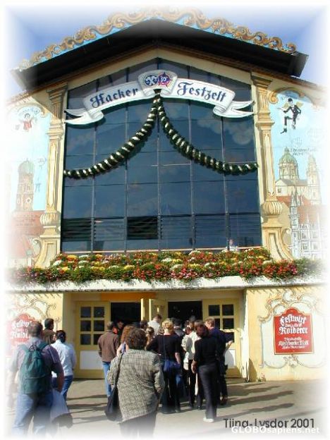 Postcard OKTOBERFEST 2001 - Hackerpshorr
