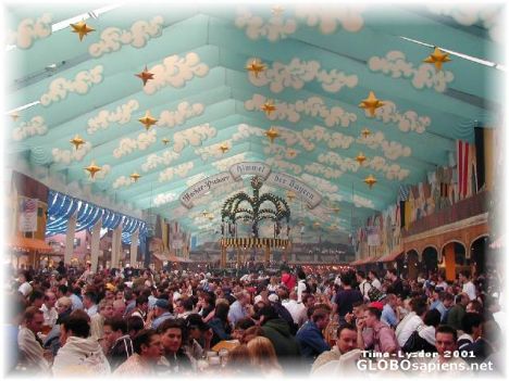 Postcard OKTOBERFEST 2001 - Himmel
