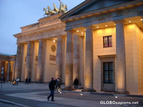 Postcard 'Brandenburger Tor'