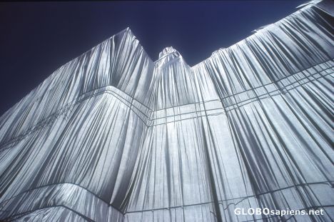 Postcard Wrapped Reichstag