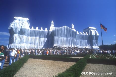 Postcard Wrapped Reichstag
