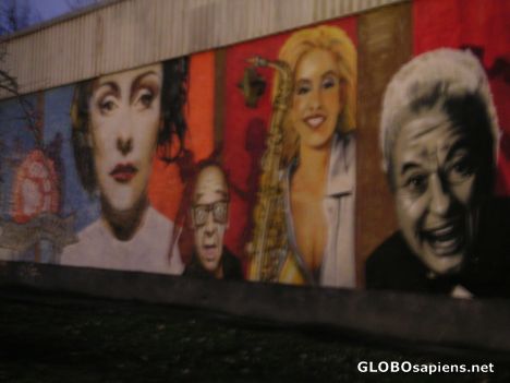Postcard Wall paintings