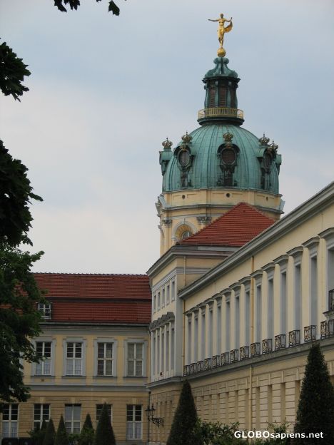Postcard Berlin - Schloss Charlottenburg -