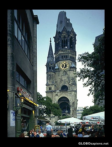 Postcard The Berlin Cathedral Clock Tower