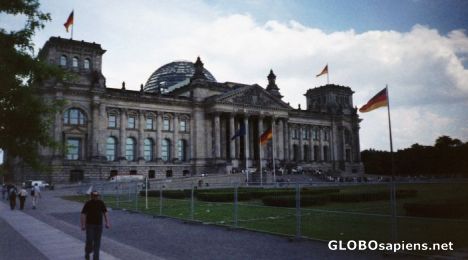 Postcard Reichstag