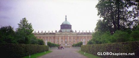 Postcard PARK SANS SOUCI