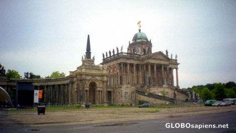 Postcard Memories of a rich past. Park Sans Souci