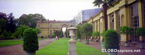 Postcard The Orangerie, Sans Souci Park