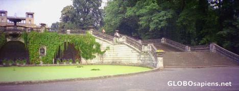 Postcard The Majestic stairway to the Orangerie