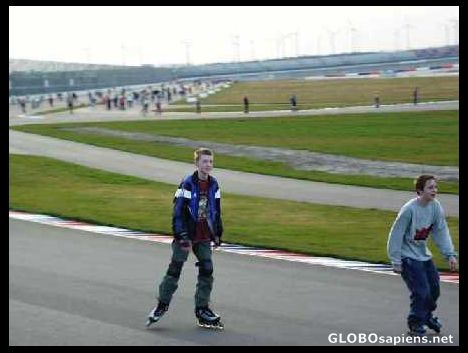 Postcard Eurospeedway Lausitz