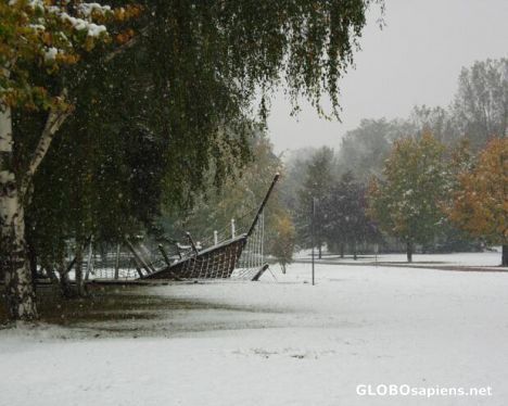 Postcard autumn or winter?