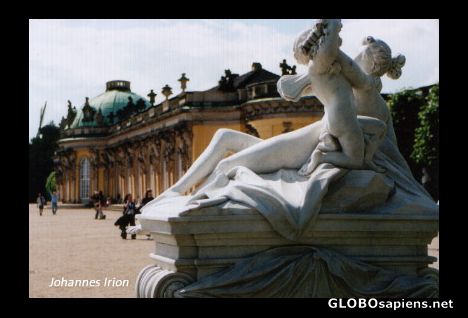 Postcard Sanssouci