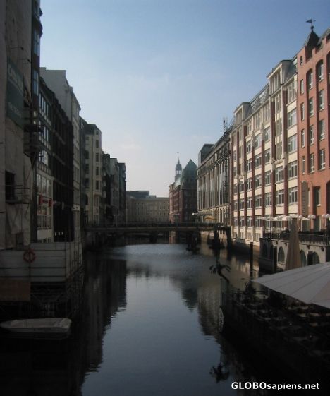 Postcard Hamburg - Speicherstadt
