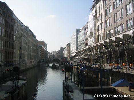 Postcard Hamburg - Speicherstadt
