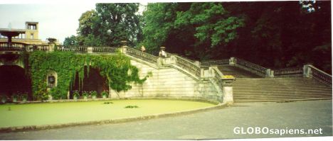 Postcard Orangerie, Sans Souci Park, Potsdam