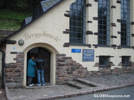 Postcard Altenberg : Silver mine