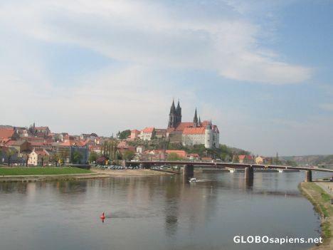 Postcard Meissen in Summer