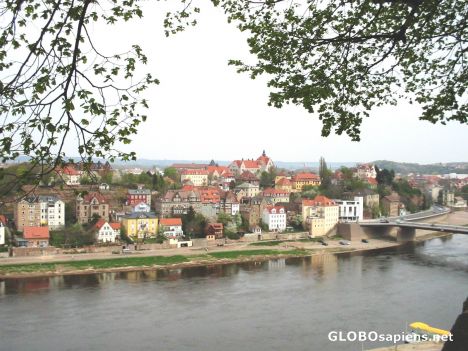 Postcard Meissen in Summer