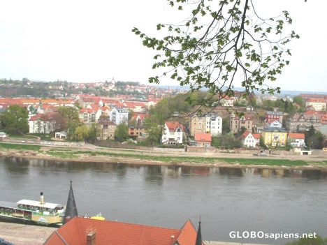 Postcard Meissen in Summer
