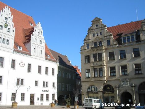 Postcard Meissen in Summer