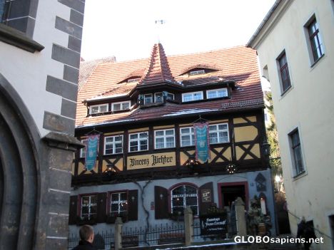 Postcard Meissen in Winter