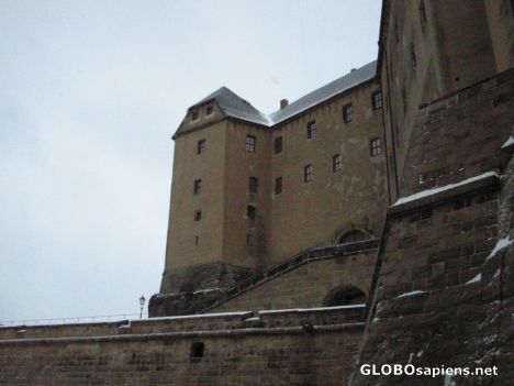 Postcard Koenigstein in winter
