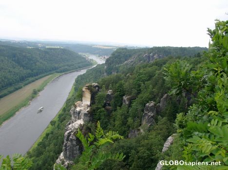 Postcard National Park in Sachsen