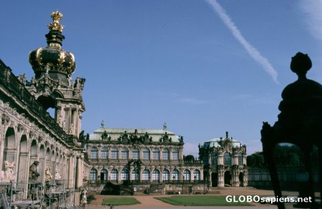 Postcard Dresden, Zwinger