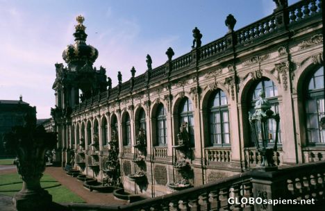 Postcard Dresden, Zwinger