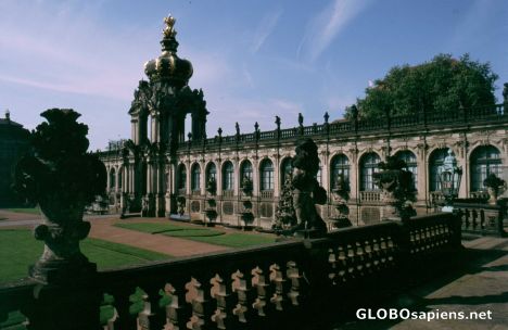 Postcard Dresden, Zwinger