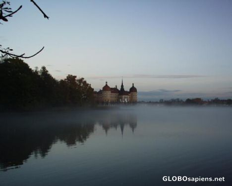 Postcard Castle of Moritzburg