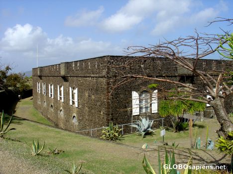 Postcard Les Saintes - Fort Napoleon