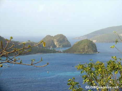 Postcard Les Saintes - The Bay